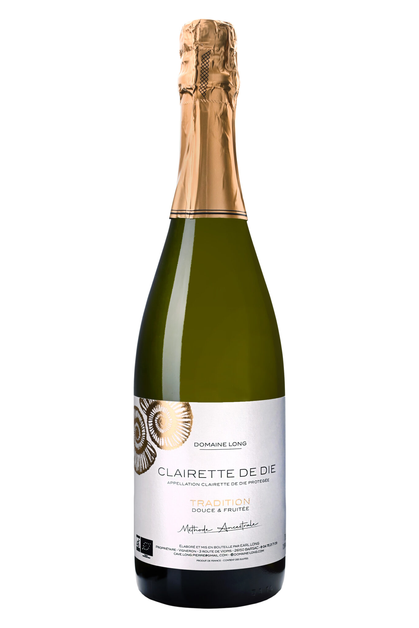 clairette de die tradition bio - Vin Biologique d'exception de Barsac Gironde Aquitaine | Domaine Long